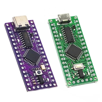 LGT8F328P LQFP32 MiniEVB TYPE-C MICRO USB HT42B534-1/CH340C Замяна на печатна платка за Arduino