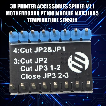 Модул температурен сензор PT100 Stick Max31865 с чип на дънната платка Spider V1.1