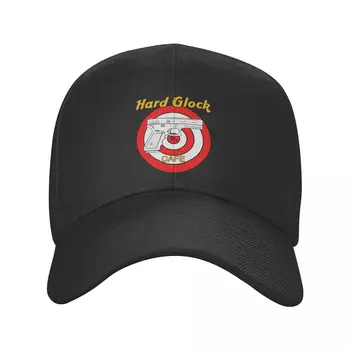 Твърда бейзболна шапка на Глок Cafe в стил хип-хоп Дамски Мъжки Регулируема Шапка САЩ с Логото на Пистолет, Шапка за татко, Есенни шапки възстановяване на предишното положение
